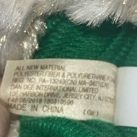 Dan Dee Collectors Choice sequined elf slippers with golden bells. Size Medium - Picture 12 of 13